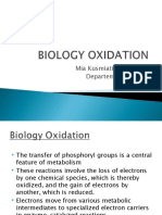 Biologic Oxidation & Fosforilasi Oksidatif