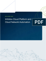 Infoblox Deployment Guide Infoblox Cloud Platform and Cloud Network Automation