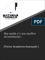 Treino Academia Avançado