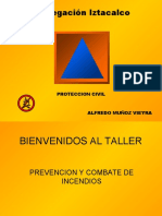 Taller de Prevencion y Combate de Incendios