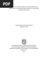 Síntomas de Estrés Asociados A La Percepción de Ruido