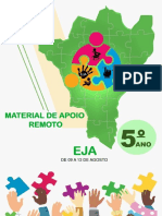 Atividade de Apoio Remoto 5 Ano Eja de 09 A 13 de Agosto