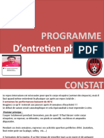 Programme Entretien Physique SCCM