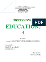 Prof Ed4 (Module 3, Lesson2)