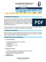 Programa Indicativo Matemáticas Básica I La Primer Semestre