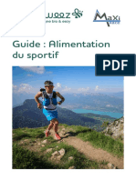 Guide Alimentation Sportif Web