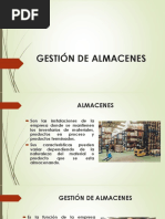 Gestión de Almacenes