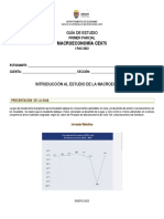 Guía de Estudio Macroeconomía - I Parcial - I PAC 2023