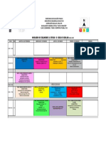 Horario de Examenes A Titulo Ii Ciclo Escolar 2022-2023