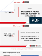 Tasaciones de Predios Urbanos, Rústicos y de Edificaciones Ua2