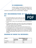 12th FINANCE COMMISSION