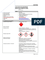 Acetona - Ficha de Seguridad