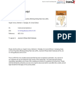 A Sampling Study On Rock Properties Affecting Drilling Rate Index (DRI)