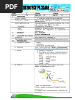 Grade: 8 Subject: Science Quarter: IV Week No: 2 Day No. 1 I. Obectives