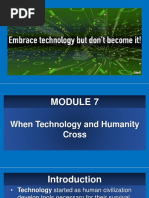 STS Module 7 When Technology and Humanity Cross