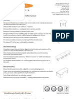 Method Statement Installation