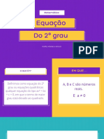 Matemática: Equação