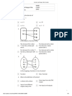 Domain and Range of The Function