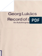 Lukacs - Record of A Life. An Autobiography (György Lukács)