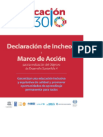 Educación 2030_ Declaración de Incheon y Marco de Acción para la realización del Objetivo de Desarrollo Sostenible 4_ Garantizar une aducación inclusiva y equitativa de calidad y promover oportunid... - UNESCO Biblioteca Digital