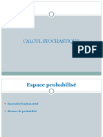 Calcul Stochastique 1