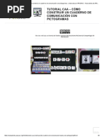 Tutorial CAA - Cómo Construir Un Cuaderno de Comunicación Con Pictogramas, Elaborado Por ARASAAC - Aula Abierta de ARASAAC