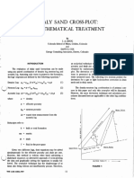 Shaly Sand Cross-Plot A Mathematical Treatment