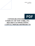 CON ED - Gas Operations Capital Plan 2023-2025