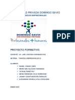 Proyecto Finanzas Iii - JCR Importaciones