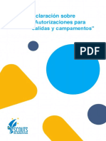 Aclaración Sobre "Autorizaciones para Salidas y Campamentos"