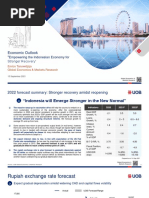 Economic Outlook ": Empowering The Indonesian Economy For Stronger Recovery"