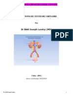 Affections de L'appareil Urinaire Semiologie