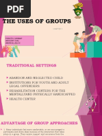 The Uses of Groups - PPTX Sw116