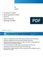 TestNG SeleniumFramework