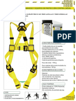 I3A3HD Arnes Dielectrico de Tres Anillas y Tres Hebillas