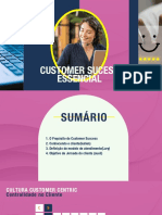 CS - Curso Customer Success Essential Manager