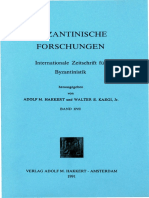 Byzantinische Forschungen 17 (1991)