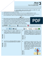 OBMEP Multipla Escolha PROVA E GABARITO 2022-IMPA-IMPA-NIVEL 3