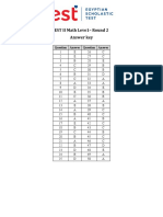 EST II - Math Level 1 - December 2020 - AK