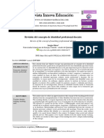 Jquilca, 1 Revisión Del Concepto de Identidad Profesional Docente