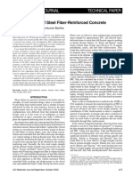 Shear Strength of Steel Fiber-Reinforced Concrete - 2002