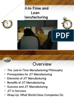 JIT & Lean Manufacturing