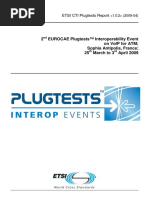 Eurocae Plugtests 2 TR 2009-2