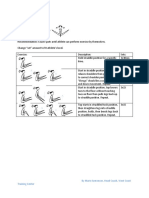 Straddle Position Excercises