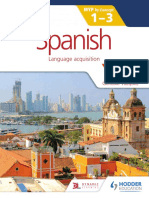 IB MYP 1-3 p3-4 Spanish SAMPLE