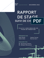 Rapport Suivi de Chantier