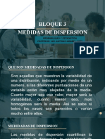 Presentacion Bloque 3 Medidas de Dispersion