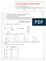 Year 10 - Worksheet For MA 2