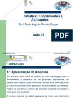 Geoestatística - 1° Semana