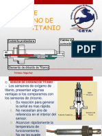 1 Sensor de Oxigeno de Titanio